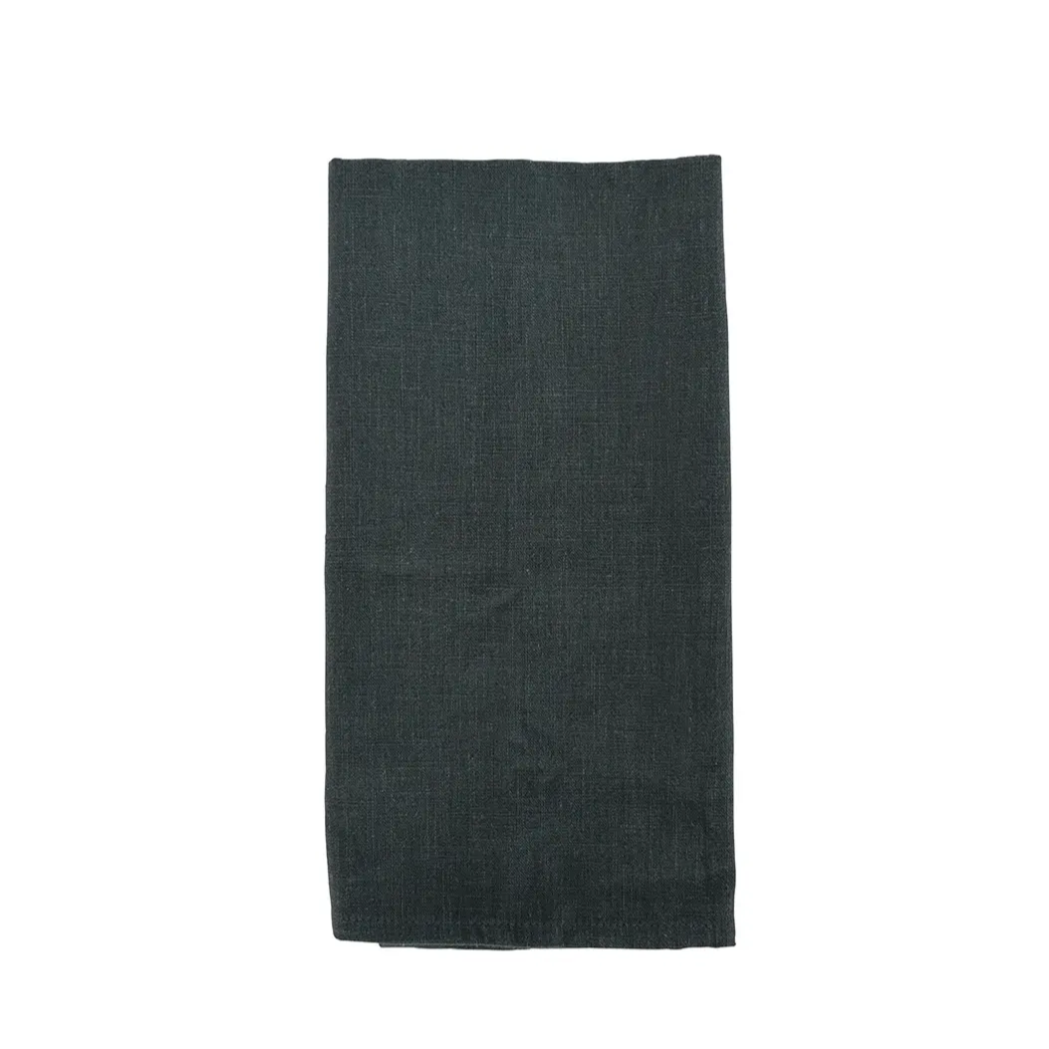 Tea Towel Stonewashed - Charcoal