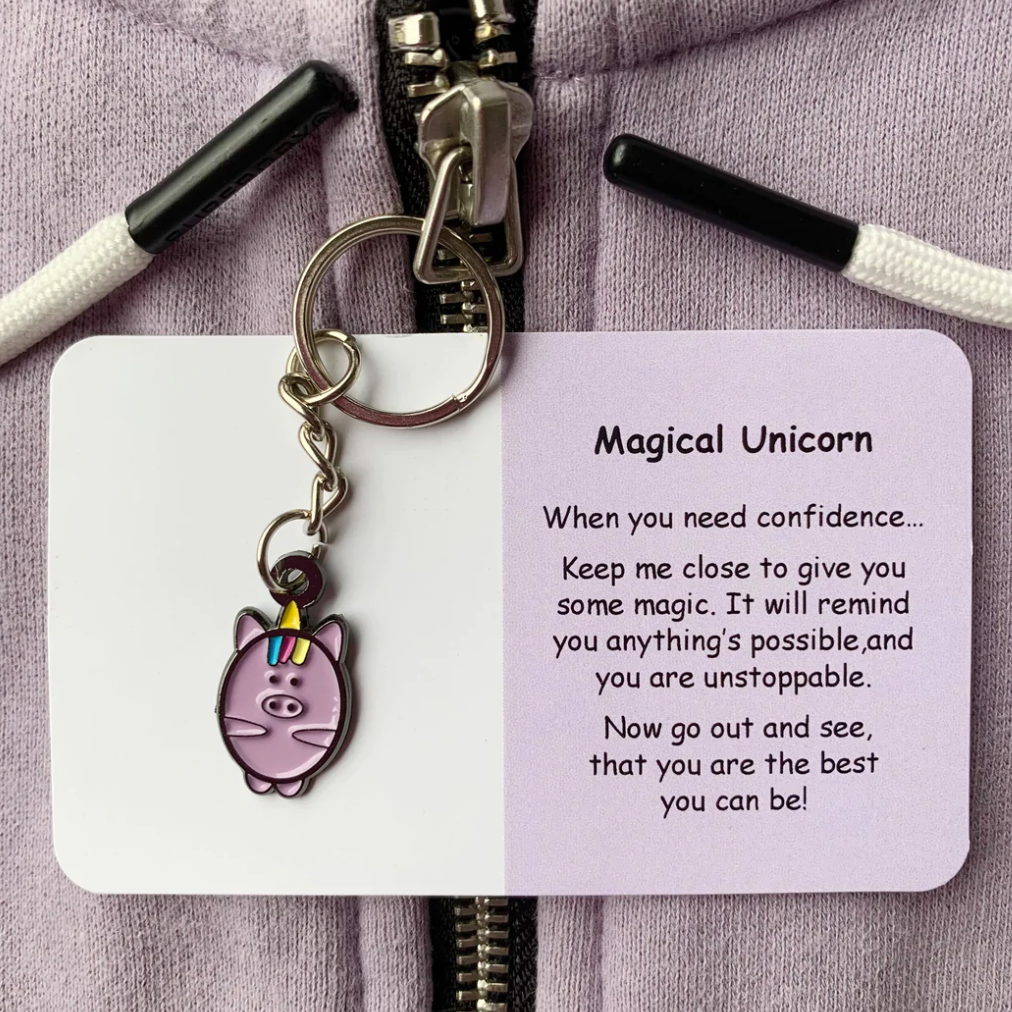 Magical Unicorn Keyring