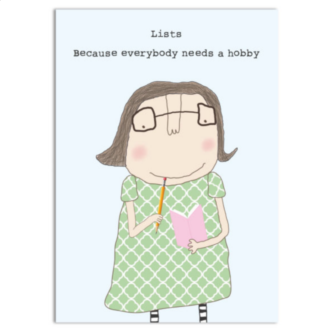 Rosie - Notebook A6 : Lists