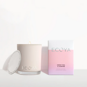 Sweet Pea & Jasmine - Candle 25 Hr : Ecoya