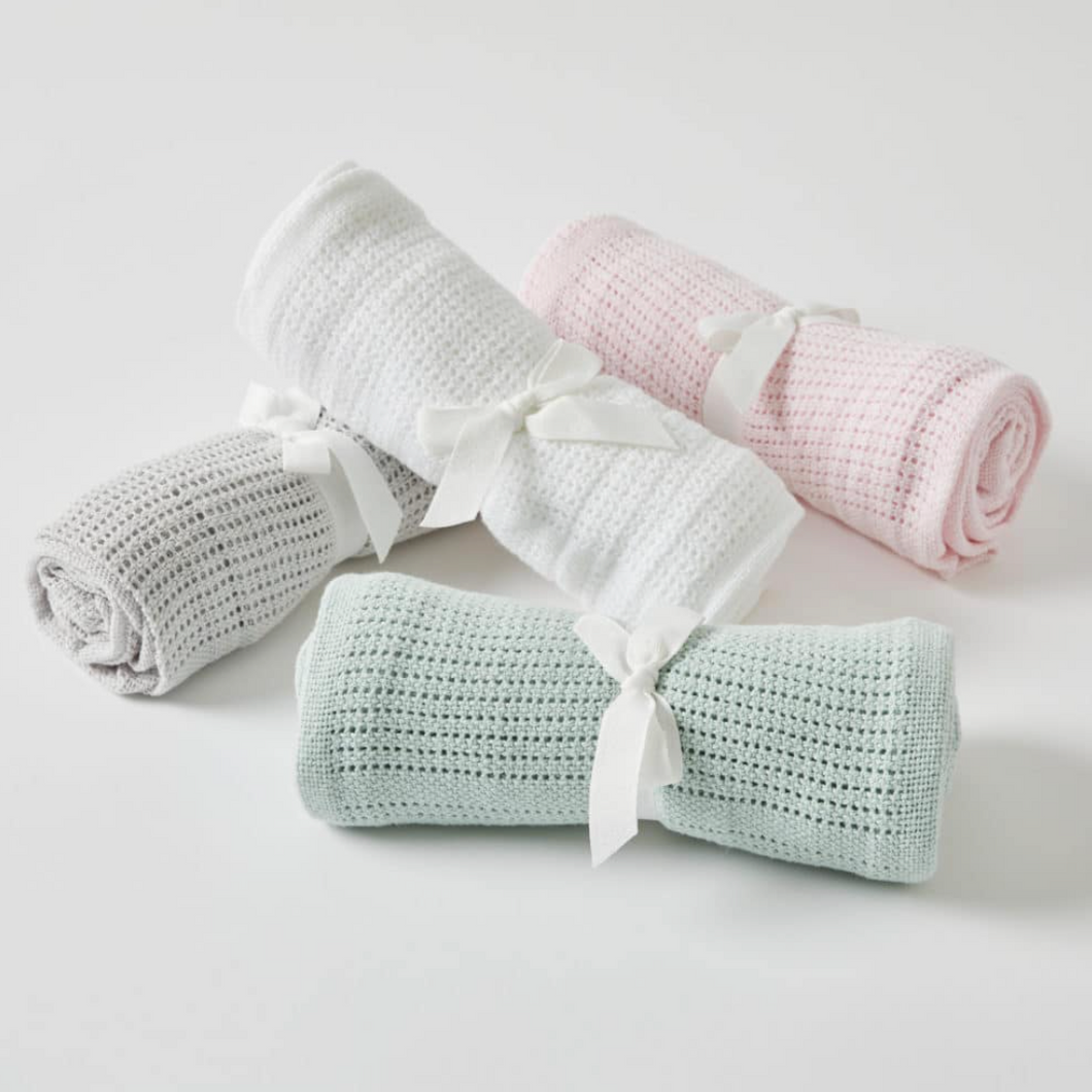 Baby Blanket - Cotton Pink