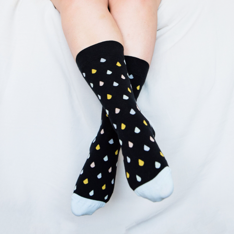 Socks - Raindrops Multi