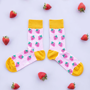 Socks - Strawberries