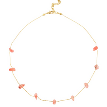 Load image into Gallery viewer, Necklace - Stepping Stone Rose Quartz
