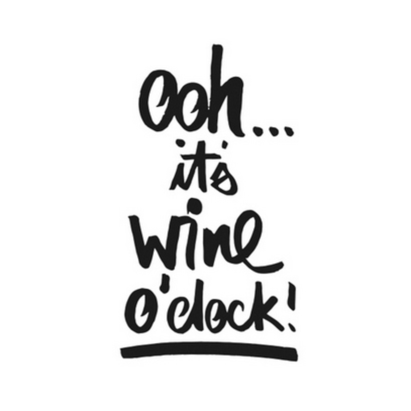 Cocktail Napkins - Wine O'clock